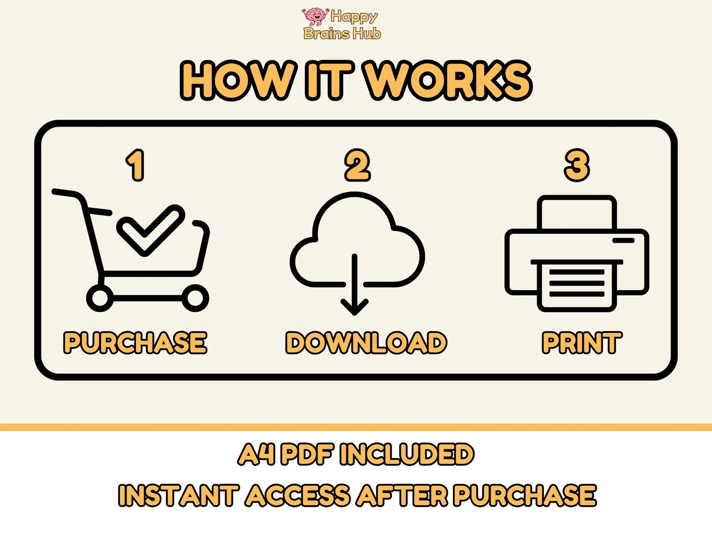 Alphabet Worksheets for Kids | Preschool Activity Book | ABC Tracing, Matching & Coloring | 60 Pages Printable