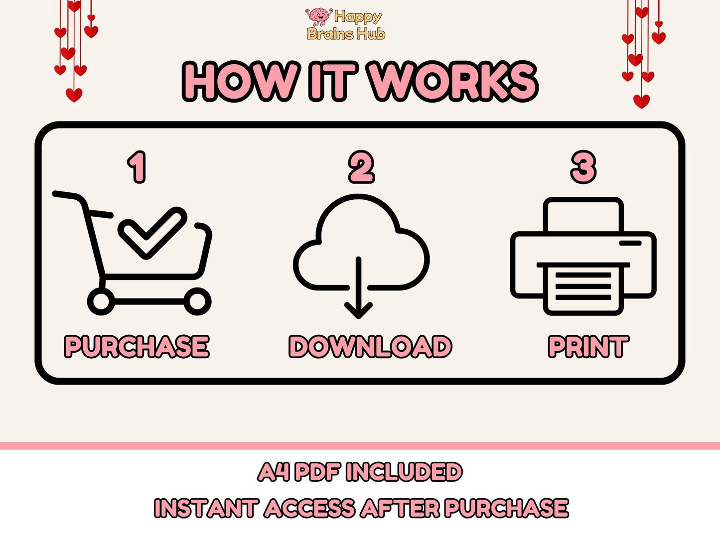 Valentine’s Day Activity Book for Kids | 50 Printable PDF Pages