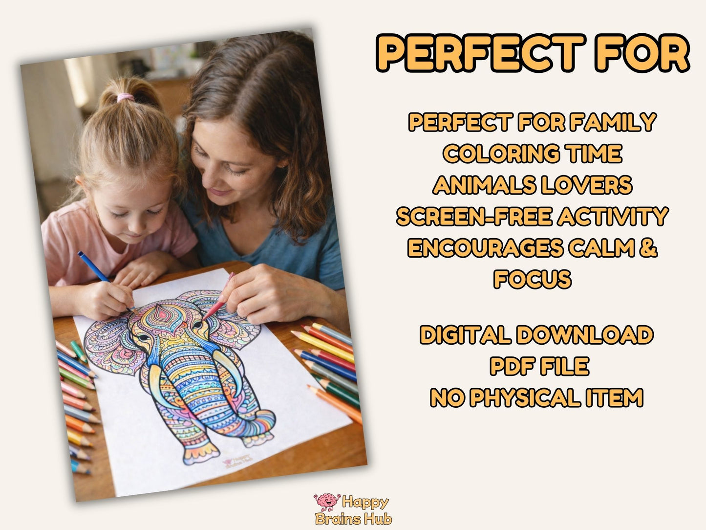 Animal Mandala Coloring Pages - For Kids & Adults