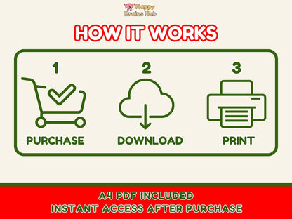 Fun Christmas Activity Book for Kids — 30 Printable Preschool Worksheets & Holiday Games