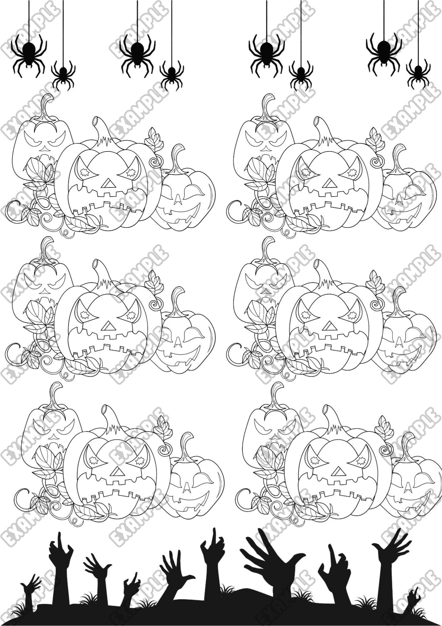 Halloween Coloring Book - HappyBrains Hub