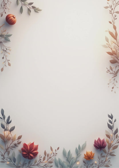 Thanksgiving Invitation Template – Editable Digital Download | Fall Party Invite | Editable with Canva